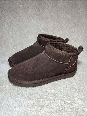Project Cloud Ultra Mini Boots Chocolate Brown